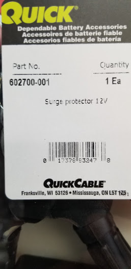 Quick Cable 12V Surge Protector